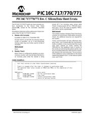 PIC16LC770-I/SO datasheet.datasheet_page 1