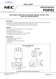 PS8701 datasheet.datasheet_page 1