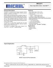 MIC2211-GSYML-TR datasheet.datasheet_page 1