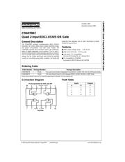 CD4070BE datasheet.datasheet_page 1
