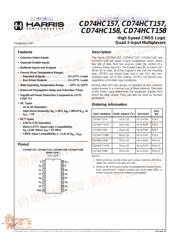 74HC158 数据规格书 1