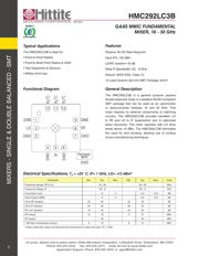 HMC292LC3BTR 数据规格书 3