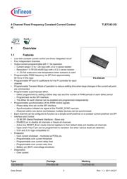 TLE72422GXUMA2 datasheet.datasheet_page 3