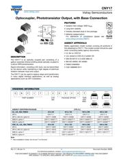 CNY17-3 Datenblatt PDF