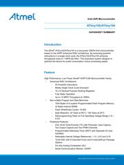 ATTINY102-SSFR 数据规格书 1