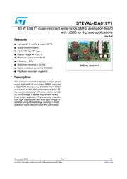 STEVAL-ISA019V1 datasheet.datasheet_page 1