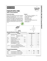 FQB22P10TM_F085 datasheet.datasheet_page 1