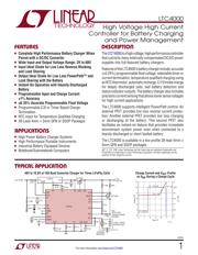 LTC4000EUFD#PBF Datenblatt PDF