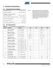 ATTINY13A 数据规格书 2