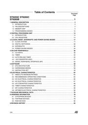 ST62T65CM6 datasheet.datasheet_page 2