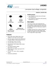 LM2903 Datenblatt PDF