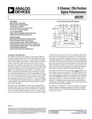 AD5207BRU100-REEL7 datasheet.datasheet_page 1