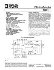 AD9874EB datasheet.datasheet_page 1