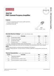 2SA733P 数据规格书 1