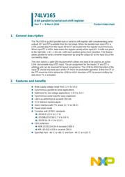 74LV165PW datasheet.datasheet_page 2