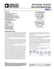 AD8675ARZ Datenblatt PDF