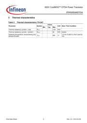 IPW65R048CFDA datasheet.datasheet_page 5