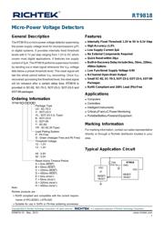 RT9818C-29GV datasheet.datasheet_page 1