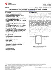 LM4128AMF-2.5/NOPB 数据规格书 1