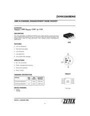 ZXMN10A08DN8TA 数据规格书 1