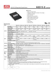 NSD15-12S5 datasheet.datasheet_page 1