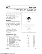 STN4NE03 datasheet.datasheet_page 1