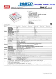 SDM30-24S3 数据规格书 1