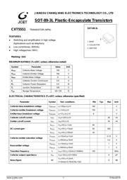 CXT5551 datasheet.datasheet_page 1