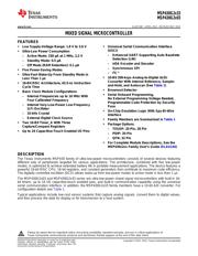 MSP430G2403IPW20R datasheet.datasheet_page 1