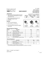 IRF3708PBF Datenblatt PDF