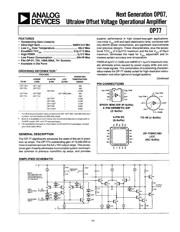 OP77AZ datasheet.datasheet_page 1