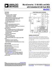 ADUC832BSZ-REEL Datenblatt PDF