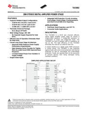 TAS5602 datasheet.datasheet_page 1