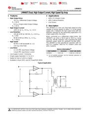 LMH6672MAX/NOPB datasheet.datasheet_page 1