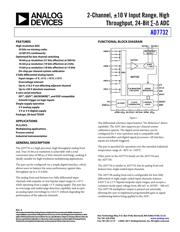 AD7732 Datenblatt PDF