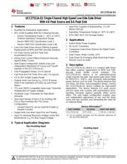 UCC27511AQDBVRQ1 Datenblatt PDF
