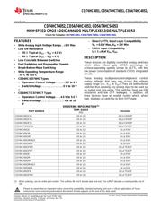 CD74HCT4051ME4 datasheet.datasheet_page 1