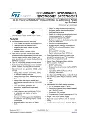 SPC570S40E1CEFAY datasheet.datasheet_page 1