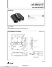 CM400DU24F 数据规格书 1