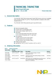 74VHCT08PW,118 datasheet.datasheet_page 2