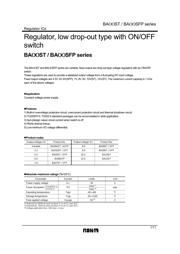 BA09SFP-E2 数据规格书 1