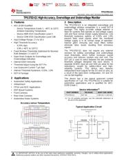 TPS3702CX12QDDCRQ1 数据规格书 1