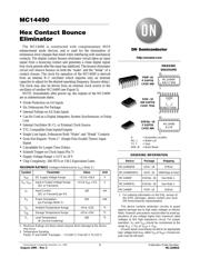 MC14490PG Datenblatt PDF