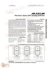 MAX351 datasheet.datasheet_page 1