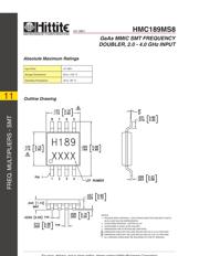 HMC189MS8 datasheet.datasheet_page 3