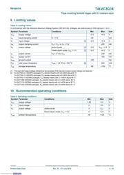 74LVC3G14GT,115 数据规格书 4