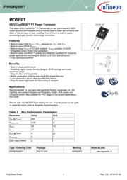 IPW80R280P7XKSA1 datasheet.datasheet_page 1