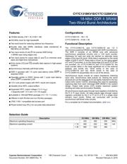 CY7C1320KV18-333BZXC datasheet.datasheet_page 1