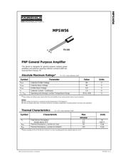 MPSW56 datasheet.datasheet_page 1