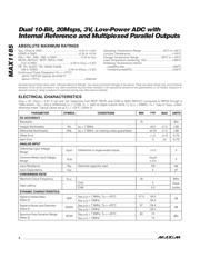 MAX1185ECM/V+ datasheet.datasheet_page 2